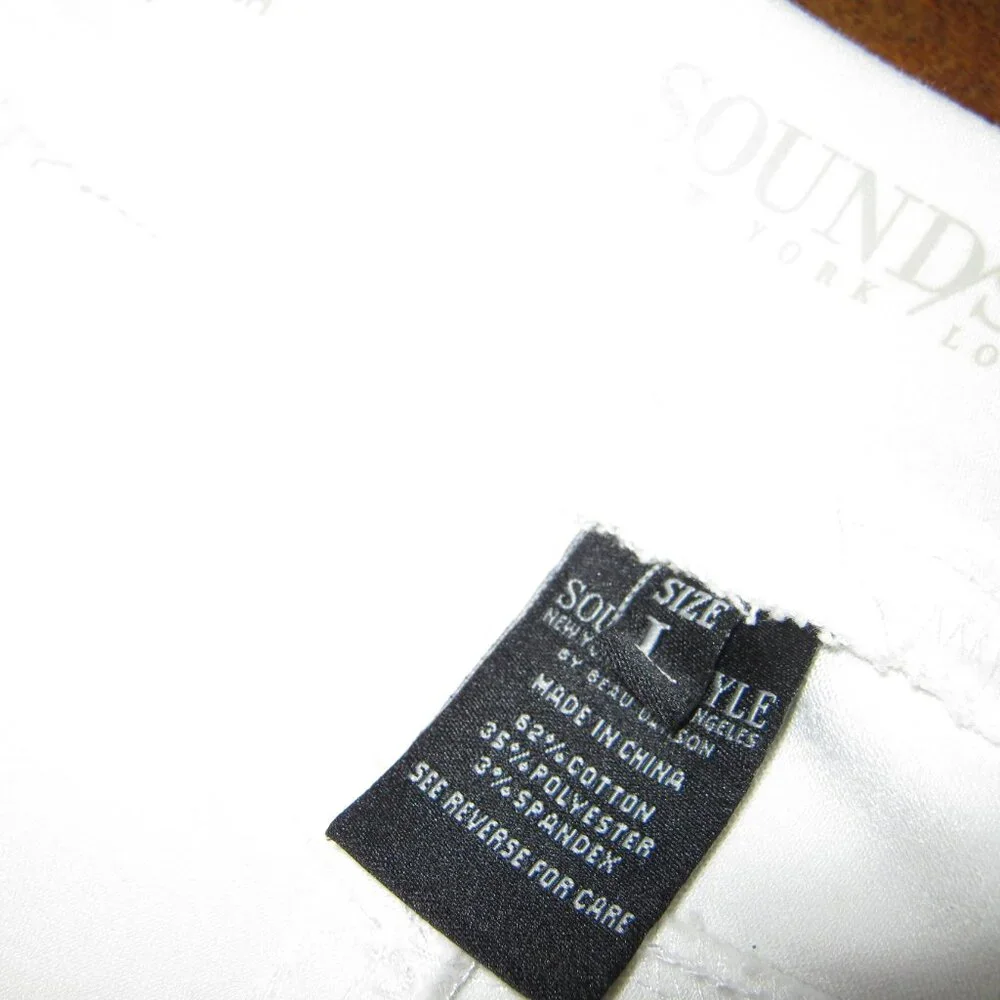 NEW SoundStyle Skimmer White Capris - Size L (12-14) - Picture 7 of 9